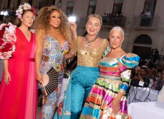Ploaie de staruri la petrecerea Dolce & Gabbana: Ce spectaculoase au fost divele!