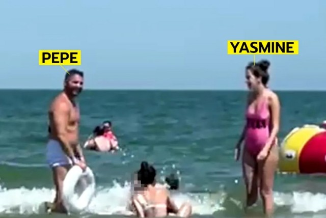 Pepe și-a reunit familiile la plajă. Cum a gestionat latino lover-ul “ciocnirea” dintre fiice și noua iubită