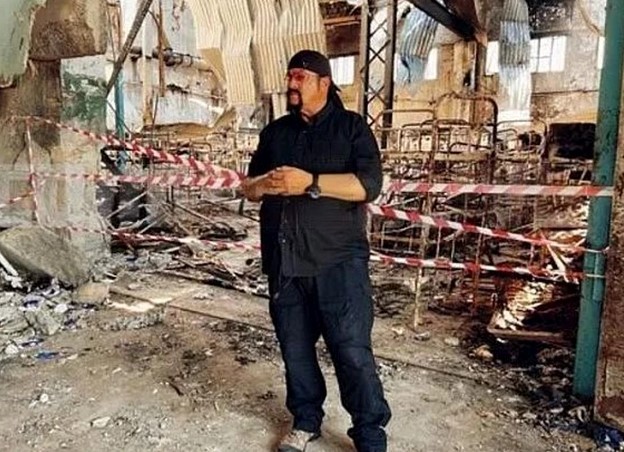 Steven Seagal, vizită controversată în Ucraina! Actorul american este un fan înfocat al lui Putin