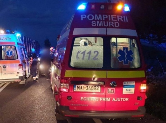Accident rutier pe DN 22, spre localitatea Somova
