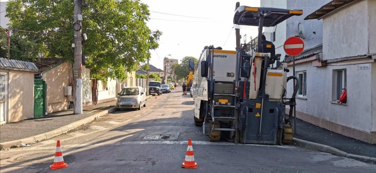 Atenție, șoferi! Se recondiționează carosabilul pe străzile Ioan Borcea și Viceamiral Ioan Murgescu