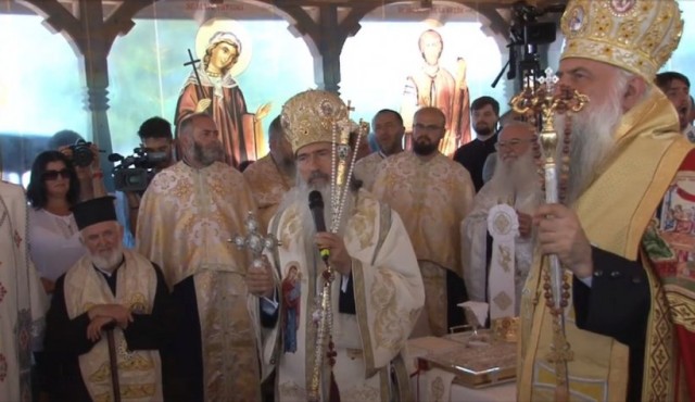 ÎPS Teodosie, sfat pentru George Simion şi soţia sa, în ziua nunţii