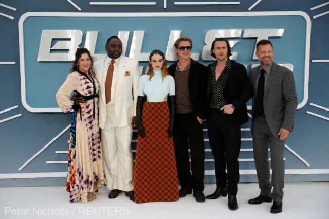 Filmul de acţiune 'Bullet Train' se menţine pe primul loc în box-office-ul nord-american