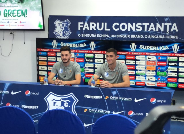 Conferință de presă premergătoare meciului FC Farul-FCSB