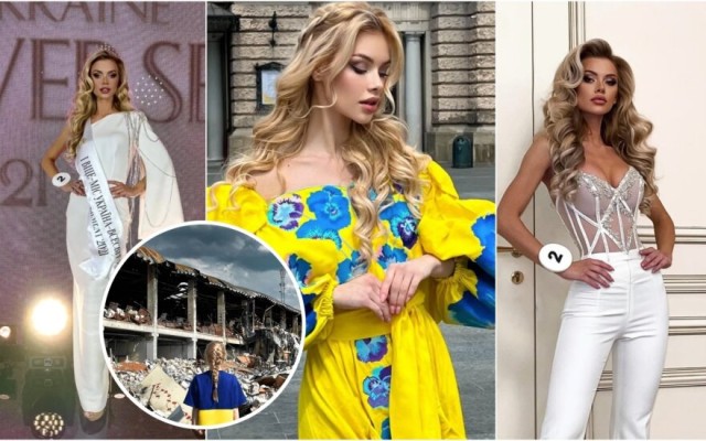 Voluntara care a fost aleasă să reprezinte Ucraina la concursul Miss Univers