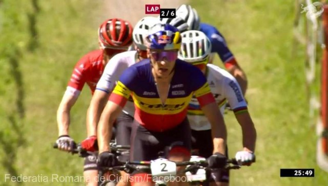 Ciclism: Vlad Dascălu, clasat pe patru în Cupa Mondială de mountain bike de la Leogang