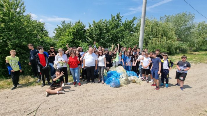 Autoritățile din Lumina s-au alăturat Campaniei „Curățăm România”