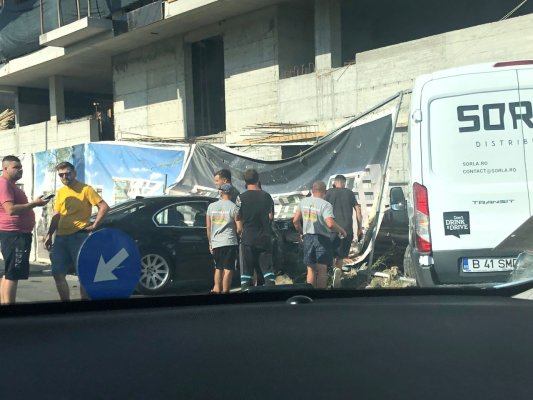 Accident rutier pe bulevardul Mamaia