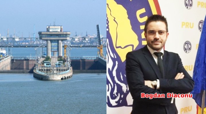 Bogdan Diaconu și-a băgat coada în contractele Canalelor Navigabile