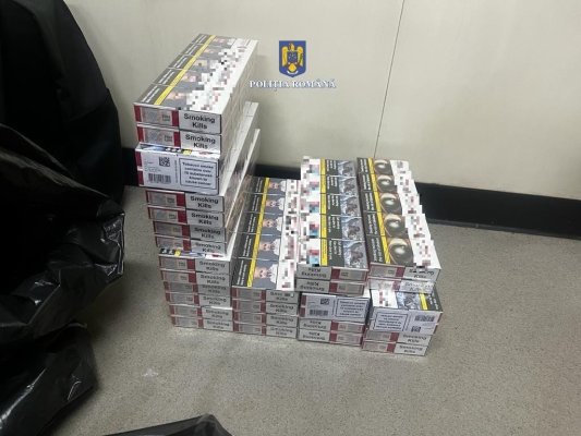 Flagrant! Un bărbat prelua țigări nemarcate, de la echipajul unei nave, în Portul Constanța