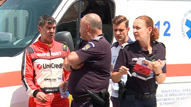Mihai Leu, după accidentul de la Super Rally Târgu Mureş: Îmi pare nespus de rău