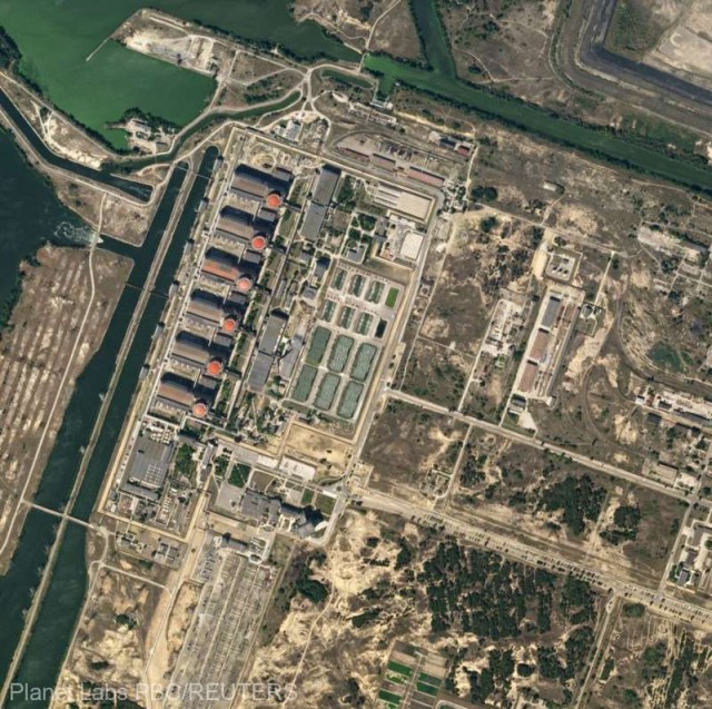 Ucraina - Centrala din Zaporojie: Discuţie telefonică între Macron şi Zelenski