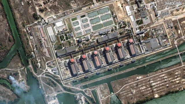 Bombardamente la Zaporojie