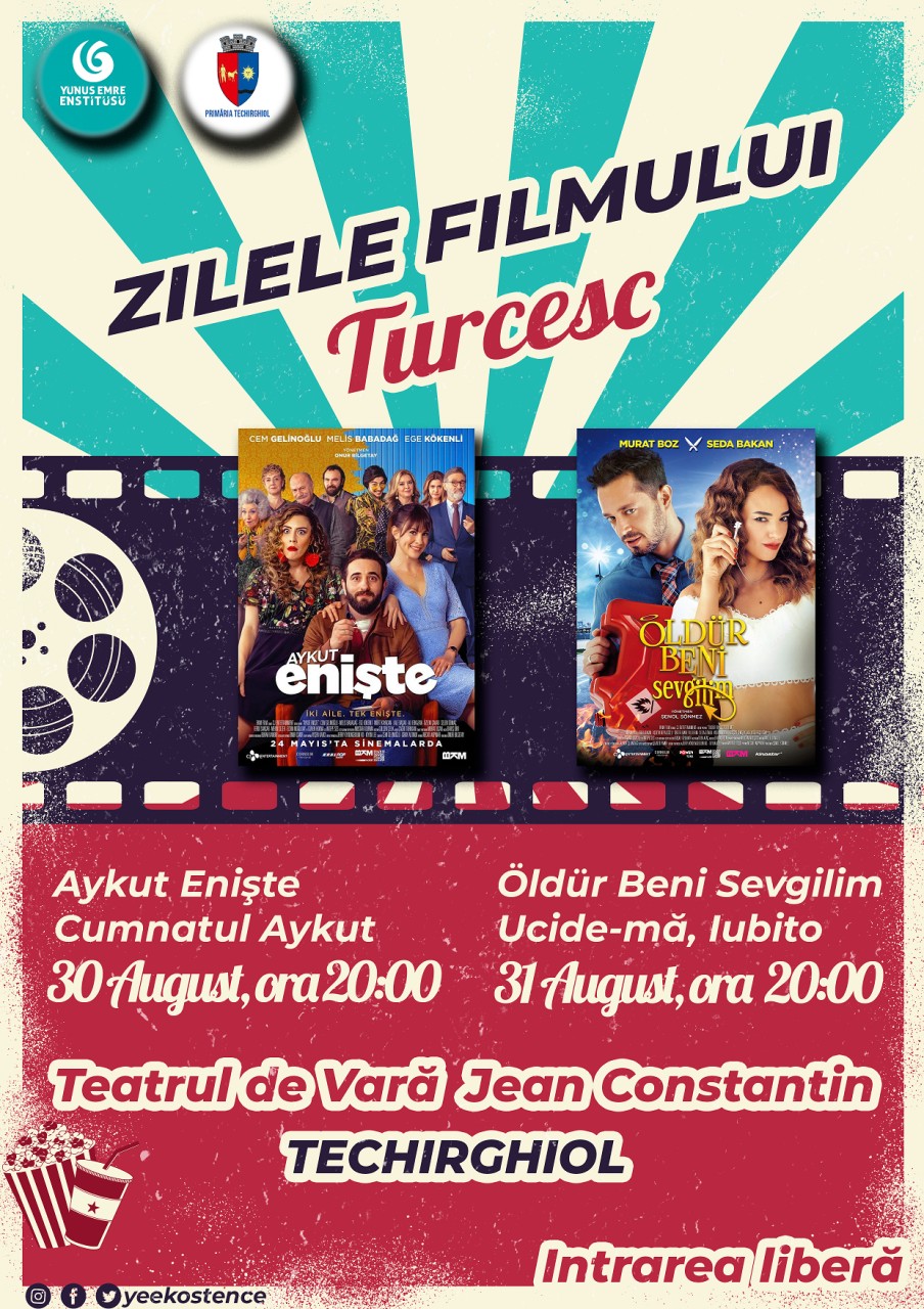 Zilele Filmului Turcesc, la Teatrul de Vară „Jean Constantin” din Techirghiol