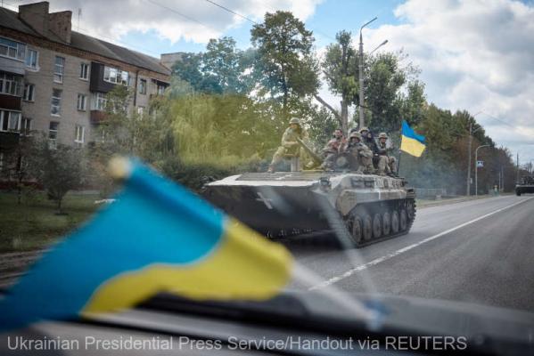  Foreţele ucrainene au eliberat oraşul Kupiansk