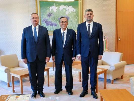 Premierul Nicolae Ciucă - întrevedere cu preşedintele Camerei Reprezentanţilor din Japonia