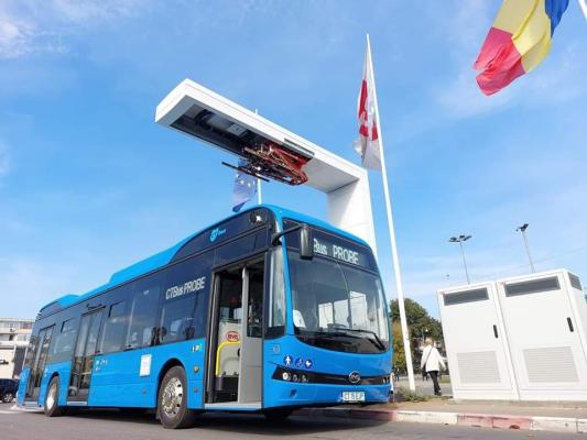 Primele autobuze electrice vor intra pe traseu începând cu 1 octombrie