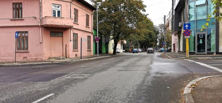 Trecere de pietoni la intersecția străzii Nicolae Iorga cu strada Ion Lahovari  