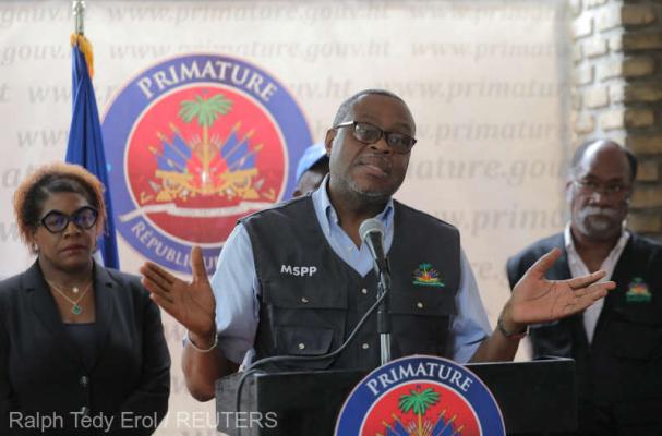 Cel puţin şapte morţi în primul focar de holeră în trei ani în Haiti 