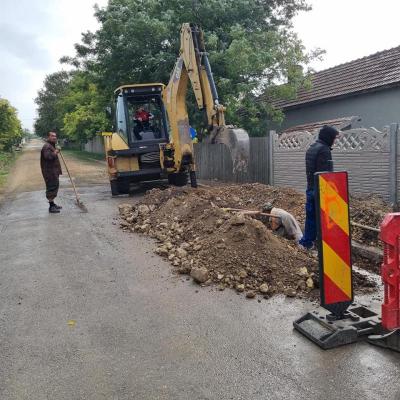 Au început lucrările pentru implementarea rețelei de gaze în comuna Poarta Albă