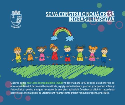 Primarul din Hârșova a semnat contractul pentru construcția unei noi creșe