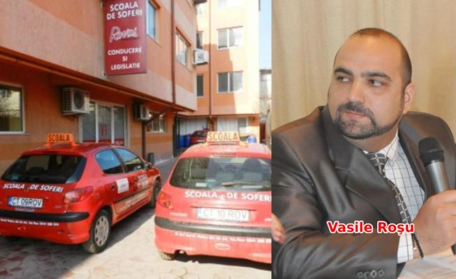 Școala de șoferi a fostului consilier Vasile Roșu, amendată de ANAF, că nu a emis bon fiscal 