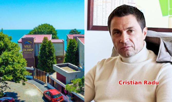 Primarul Mangaliei Cristian Radu a băgat buldozerul în gardul Neptun Olimp