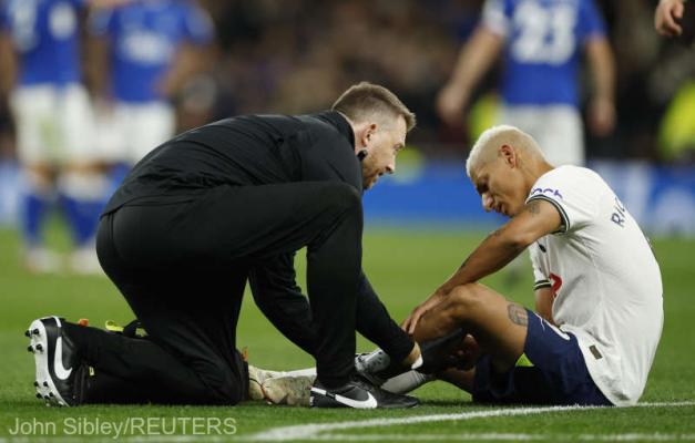 Fotbal: Accidentat cu Tottenham, brazilianul Richarlison este incert pentru Cupa Mondială