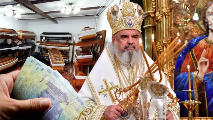 Câți bani câștigă din înmormântări firma aflată în subordinea Patriarhului Daniel