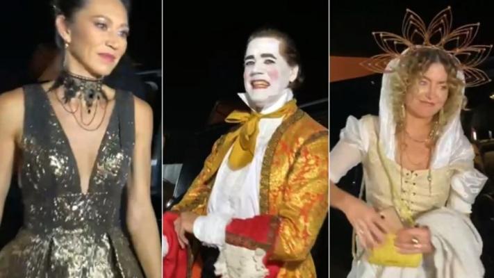 Invitaţii de la petrecerea de Halloween dată de miliardarii lumii au ajuns la Castelul Bran