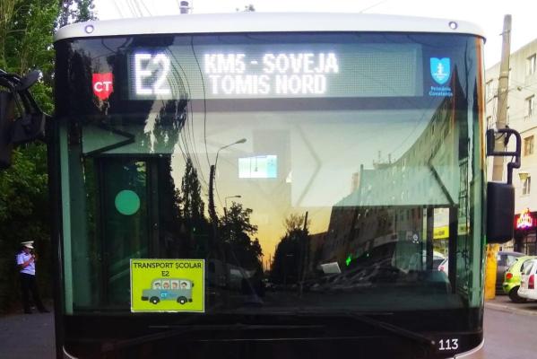CT BUS: Miercuri se suspendă traseele școlare E1, E2 și E3