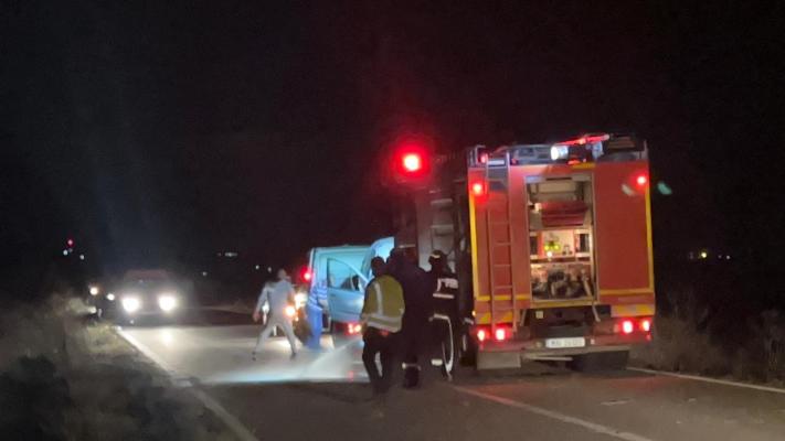 Autoturism răsturnat între Galeșu și Ovidiu