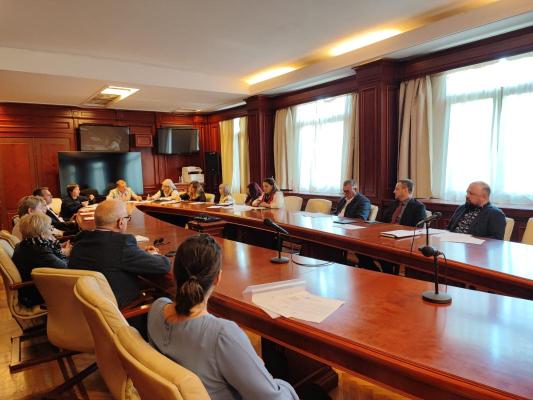 Prefectul județului Constanța, Silviu Coșa, întâlnire de lucru cu reprezentanții instituțiilor deconcentrate