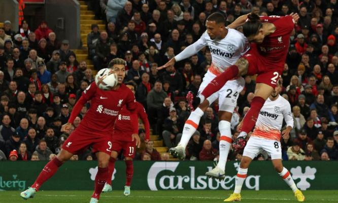 Liverpool – West Ham 1-0. Gazdele se impun cu emoții, după ce Bowen a ratat un penalty