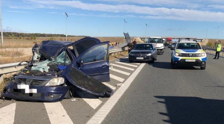 Accident grav pe Autostrada București-Ploiești
