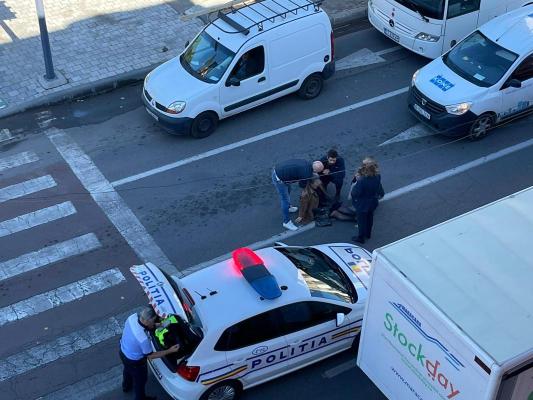 Un şofer băut a provocat un accident rutier, pe bulevardul Ferdinand