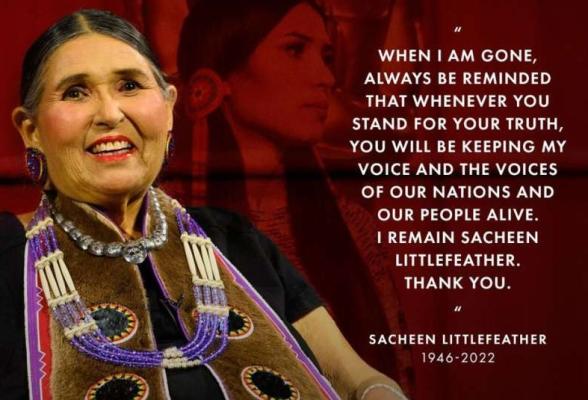  Actriţa amerindiană care a refuzat un Oscar în numele lui Marlon Brando a murit
