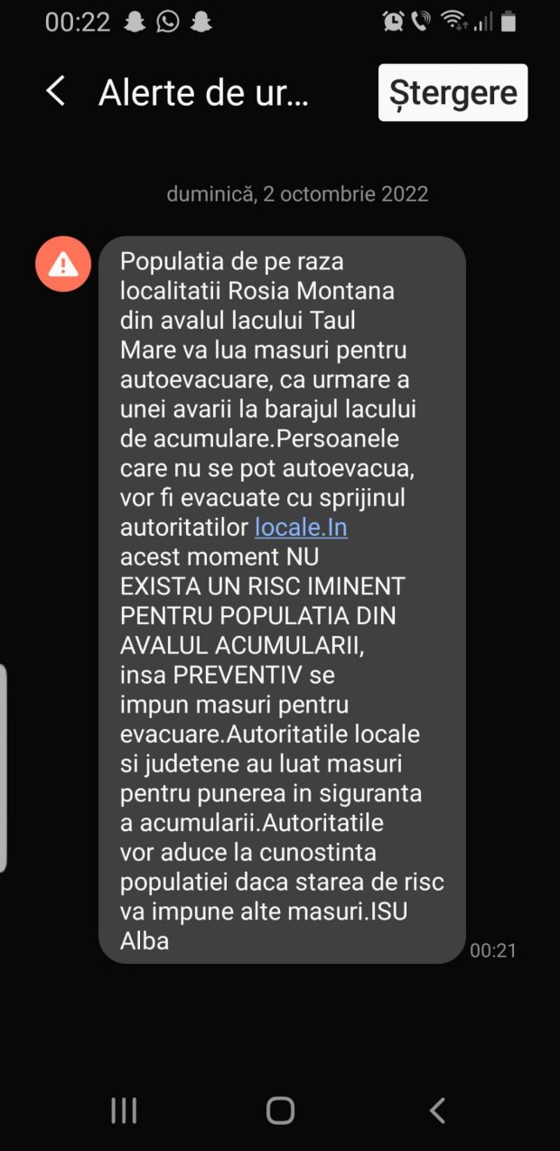 Alert de gradul zero Fisuri n barajul de la Roia Montan Alertă de gradul zero! Fisuri în barajul de la Roşia Montană