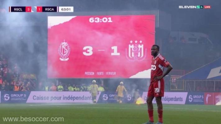 Fotbal: Meciul Standard Liege - Anderlecht, suspendat după o oră de joc