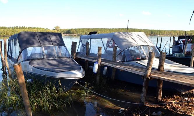 Două motoare de barcă  în valoare de 50.000 lei, căutate de autoritățile din Suedia, găsite de polițiștii de frontieră din cadrul Gărzii de Coastă