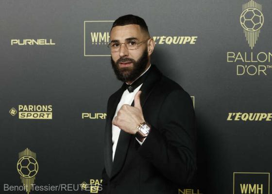 Fotbal: Francezul Karim Benzema a cucerit trofeul Balonul de Aur