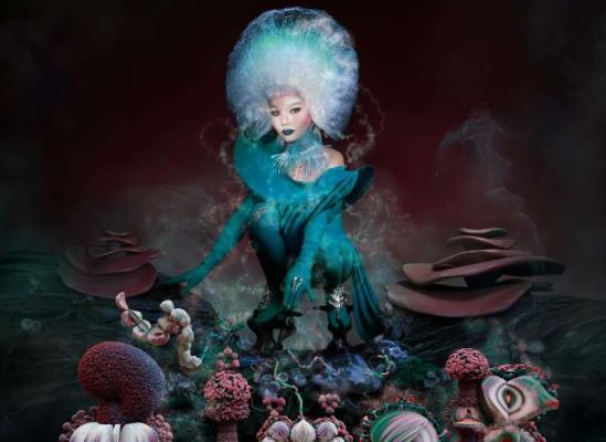 Bjork a lansat vineri un nou album de studio
