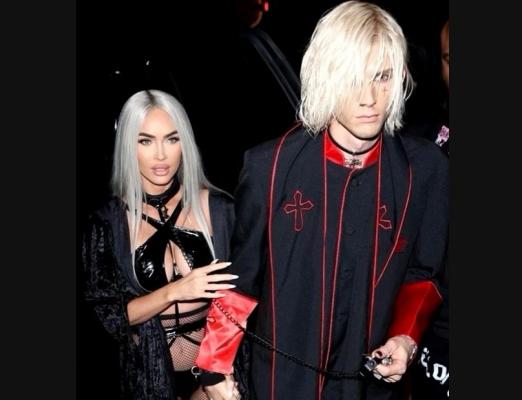 Megan Fox și iubitul, criticați pentru costumele de Halloween: „Vă bateți joc de creștinism“
