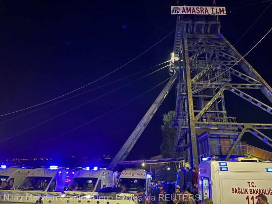  Explozie într-o mină de cărbune din Turcia: Cel puţin doi morţi şi 20 de răniţi. Video