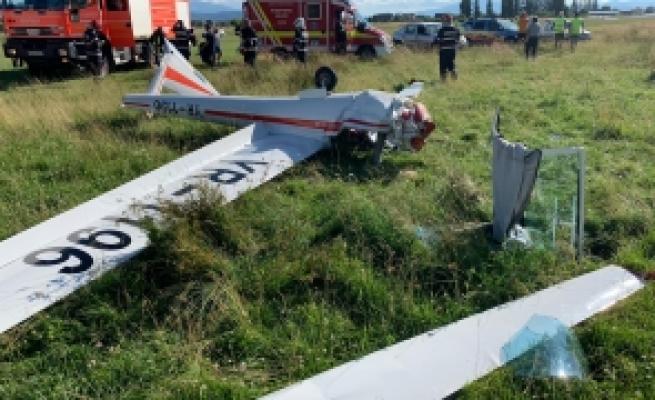 Un planor s-a prăbușit, o adolescentă de 17 ani e în stare gravă