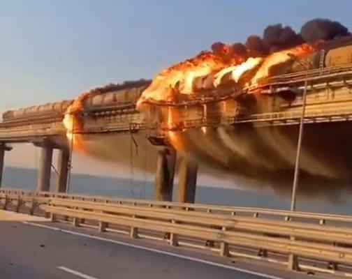Anchetă în forță a Rusiei în cazul exploziei de pe podul din Crimeea