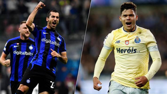 Fotbal: Victorii la scor pentru Inter Milano şi FC Porto în Liga Campionilor