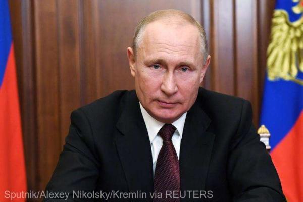 Preşedintele rus Vladimir Putin a anunţat că va candida la alegerile prezidenţiale din 2024