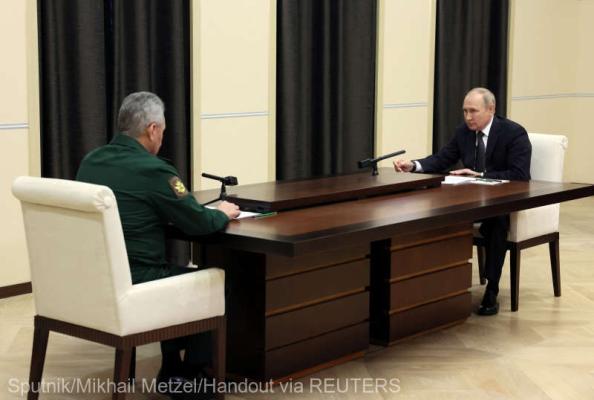 Rusia anunţă încheierea mobilizării celor 300.000 de rezervişti; circa 82.000 sunt deja în Ucraina