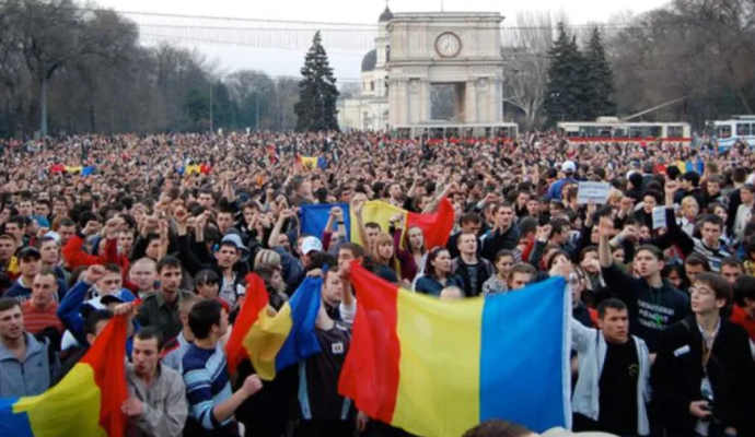 Revoltă în Republica Moldova